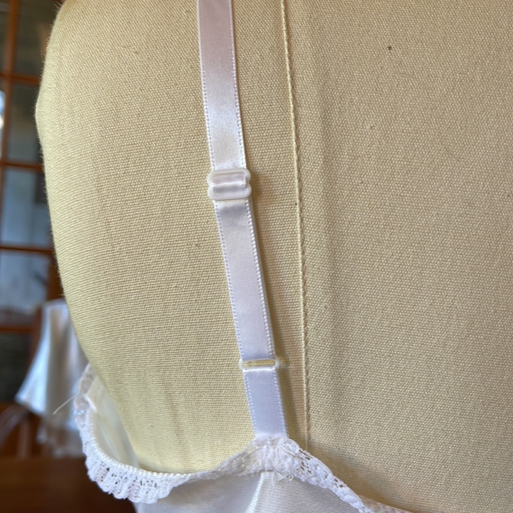 VANITY FAIR CAMI Sz36 LACE VINTAGE - Picture 7 of 9